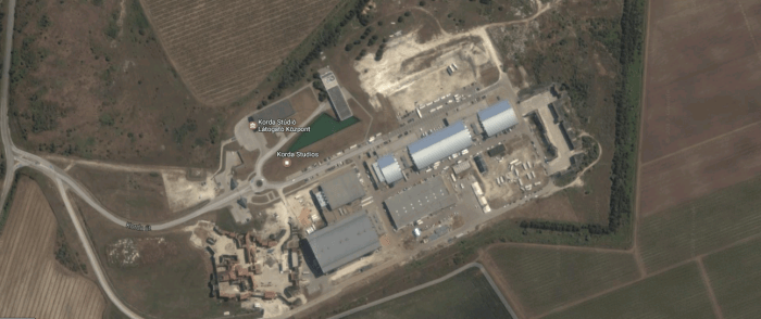 Korda Studios, Etyek, Hungary.png