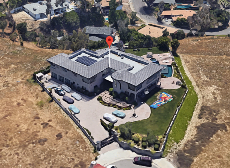 Chris Brown’s $4.5 million Tarzana Mansion