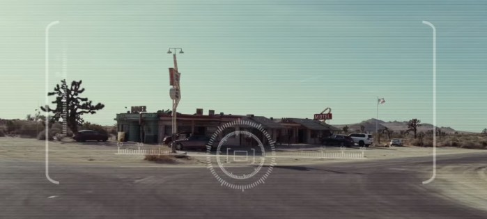 fall motel through the drone lens