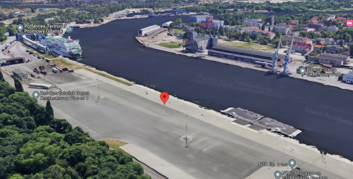 meeting point in gdansk maps