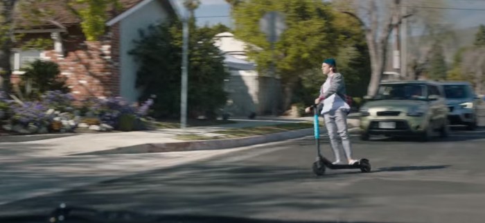 road rage with guy on scooter