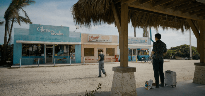 glass books store street view