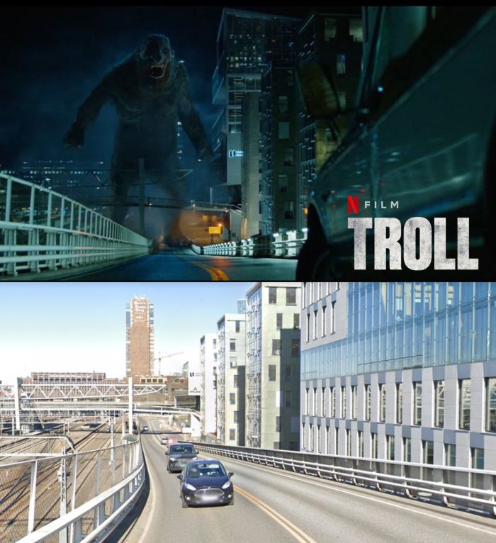 troll bridge scene