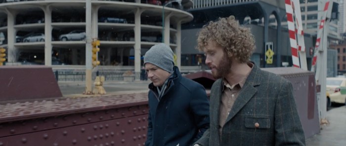 josh and clay walk along the Bataan-Corregidor Memorial Bridge