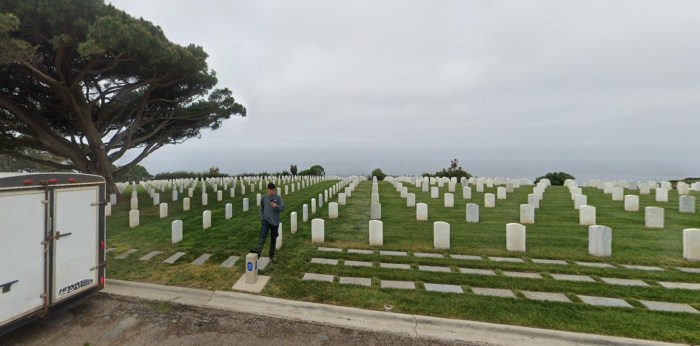 icemans funeral street view