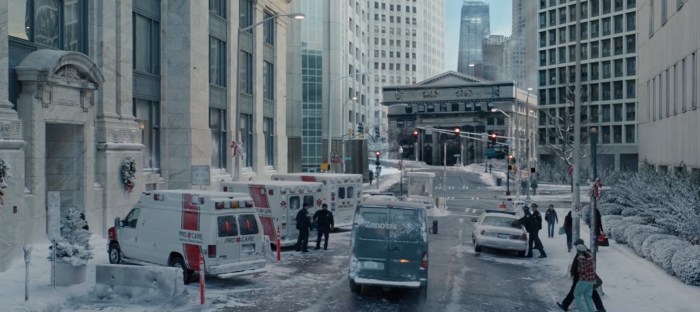 driving from the hospital